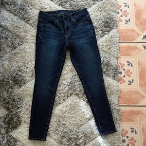 American Eagle Outfitters Dark Indigo Skinny Jeans